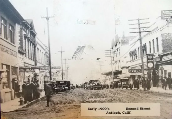 2nd St., Antioch early 1900's