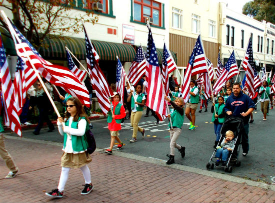 Antioch Veterans Day Parade 2014