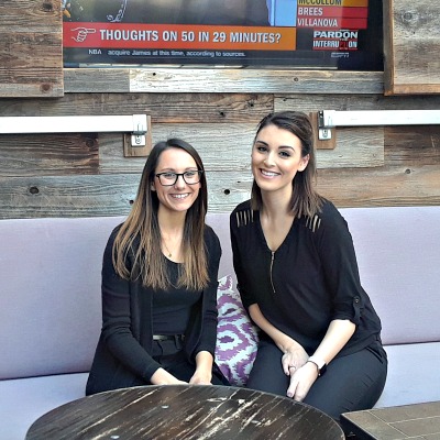 Cassie & Sandra at Vine & Grain in Brentwood